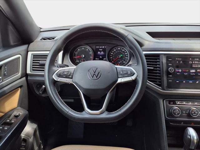 used 2021 Volkswagen Atlas Cross Sport car, priced at $23,400
