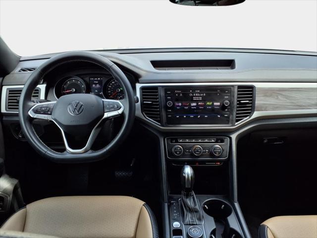 used 2021 Volkswagen Atlas Cross Sport car, priced at $23,400