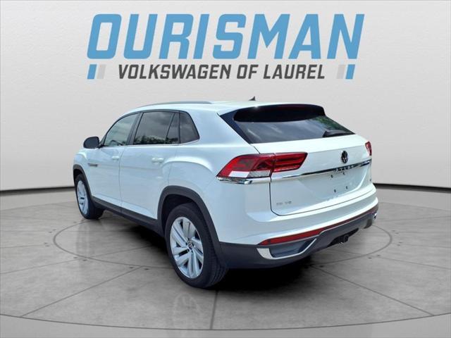 used 2021 Volkswagen Atlas Cross Sport car, priced at $23,400