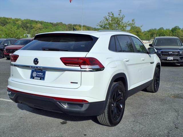 used 2022 Volkswagen Atlas Cross Sport car, priced at $29,900