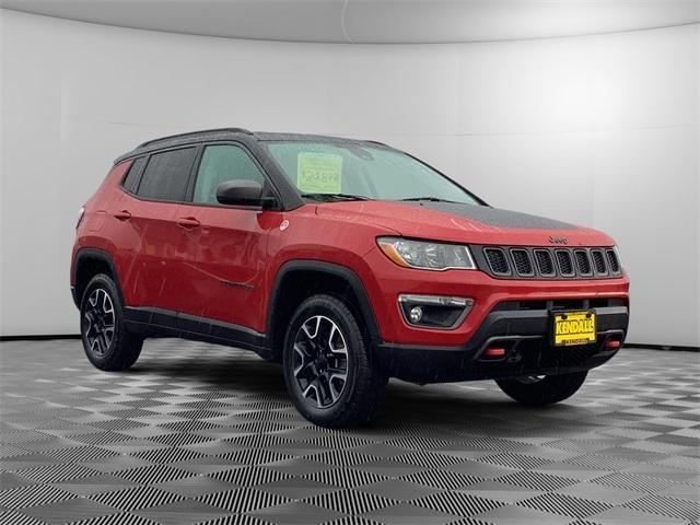 used 2021 Jeep Compass car, priced at $19,728