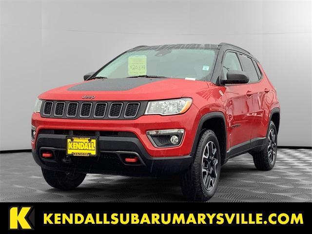 used 2021 Jeep Compass car, priced at $19,728