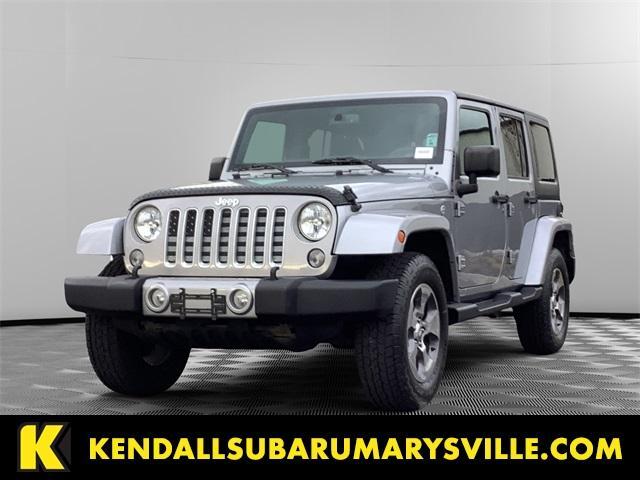 used 2017 Jeep Wrangler Unlimited car, priced at $25,818