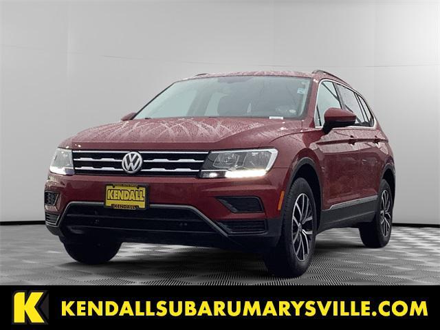 used 2021 Volkswagen Tiguan car, priced at $19,997