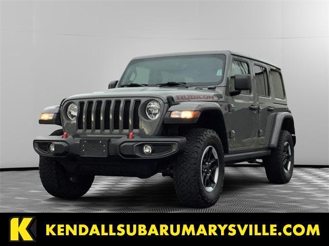 used 2021 Jeep Wrangler Unlimited car, priced at $38,678