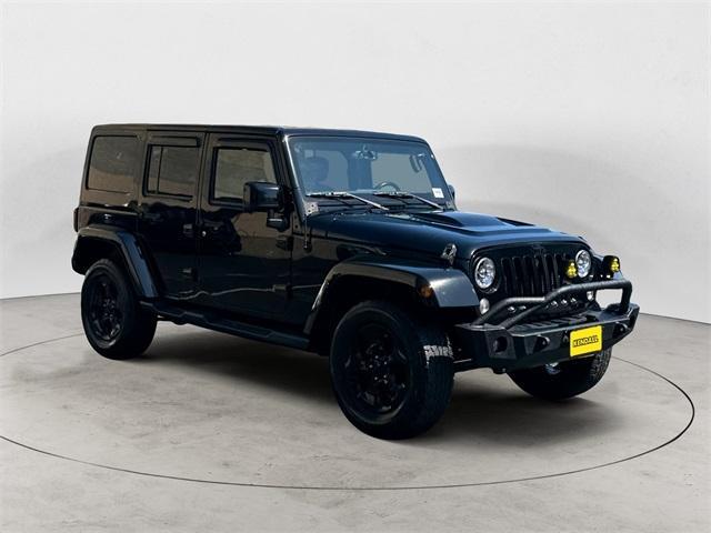 used 2015 Jeep Wrangler Unlimited car, priced at $19,591