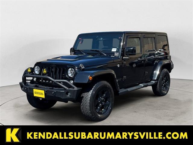 used 2015 Jeep Wrangler Unlimited car, priced at $19,591