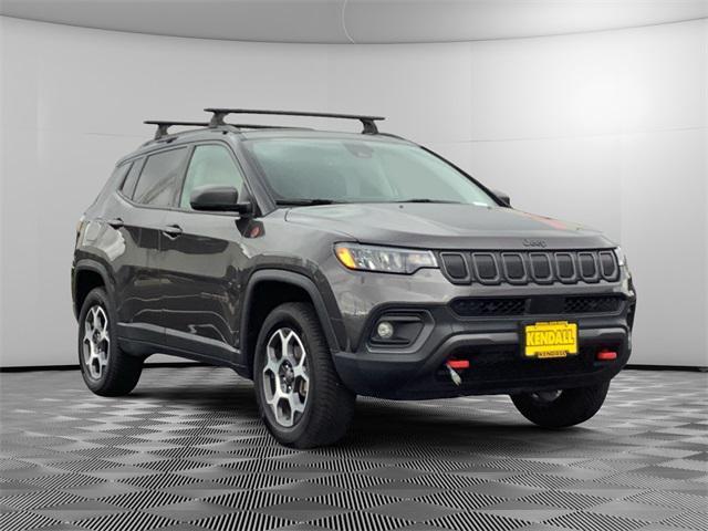 used 2022 Jeep Compass car, priced at $25,317