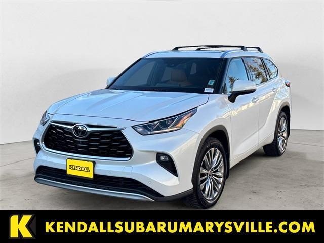 used 2020 Toyota Highlander car, priced at $36,871