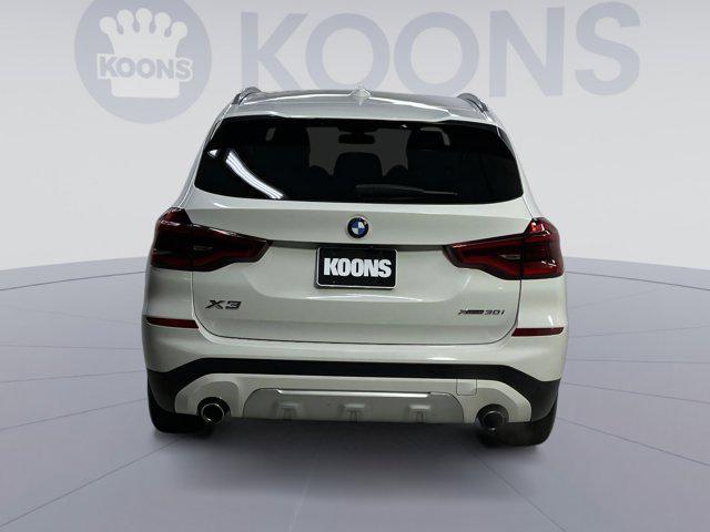 used 2021 BMW X3 car, priced at $29,700