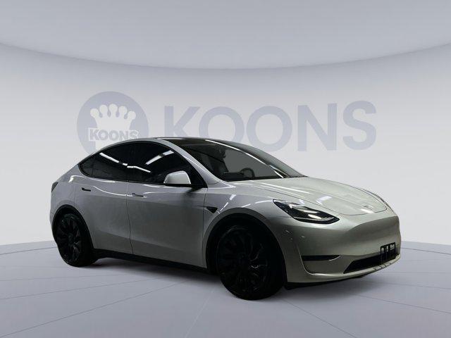 used 2020 Tesla Model Y car, priced at $24,000
