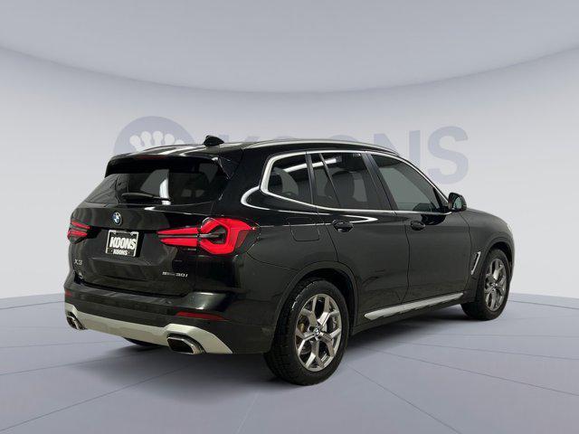 used 2023 BMW X3 car, priced at $28,700