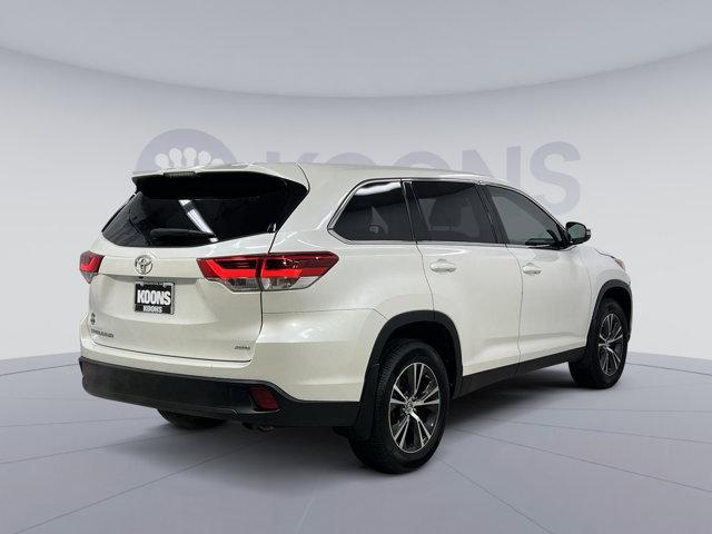 used 2019 Toyota Highlander car, priced at $22,000