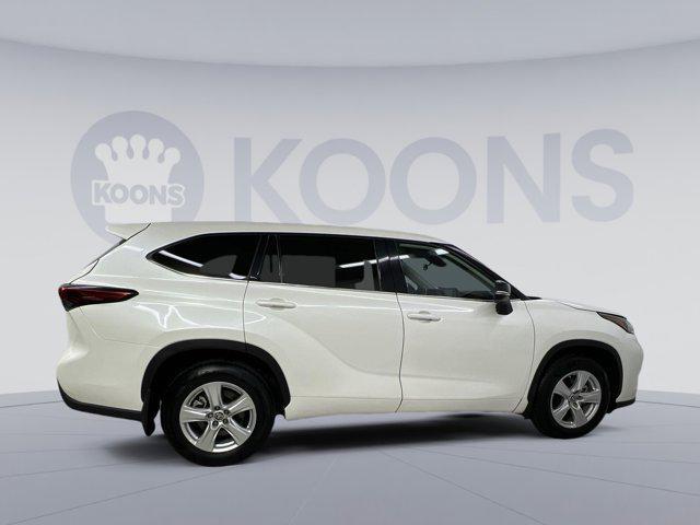 used 2021 Toyota Highlander car, priced at $28,500