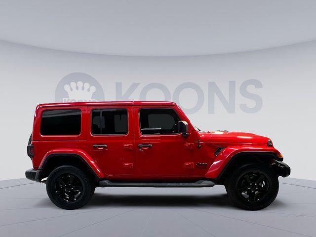 used 2021 Jeep Wrangler Unlimited car, priced at $27,000