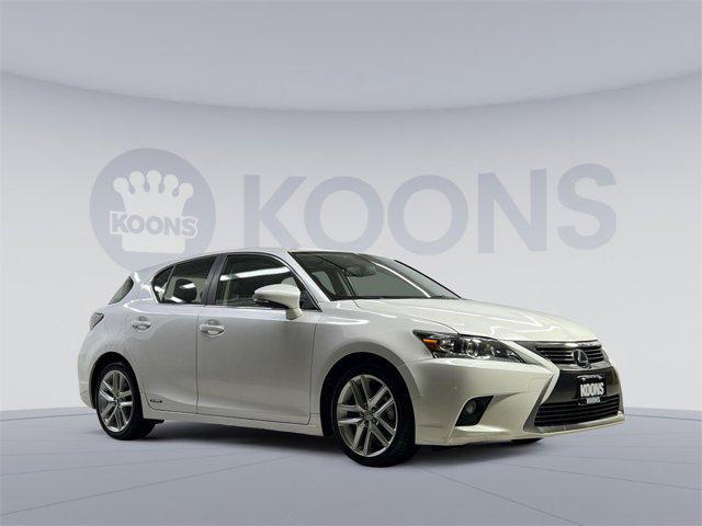 used 2015 Lexus CT 200h car, priced at $17,000