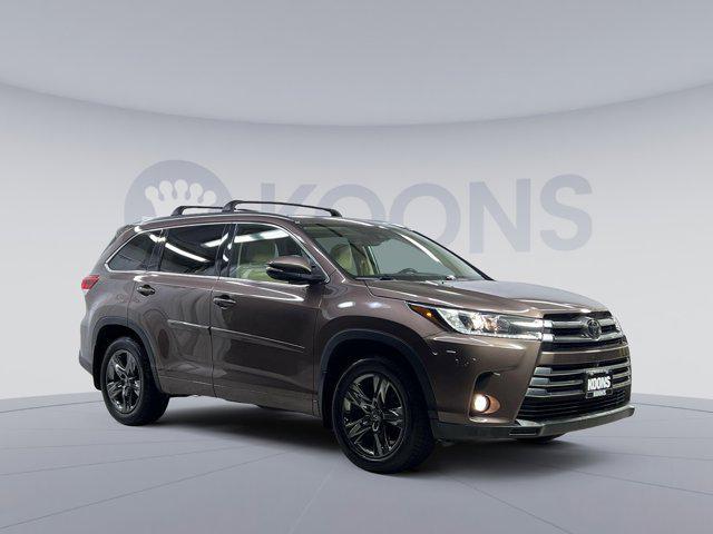 used 2017 Toyota Highlander car, priced at $24,000