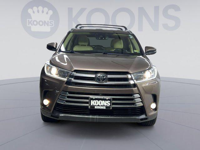 used 2017 Toyota Highlander car, priced at $24,000