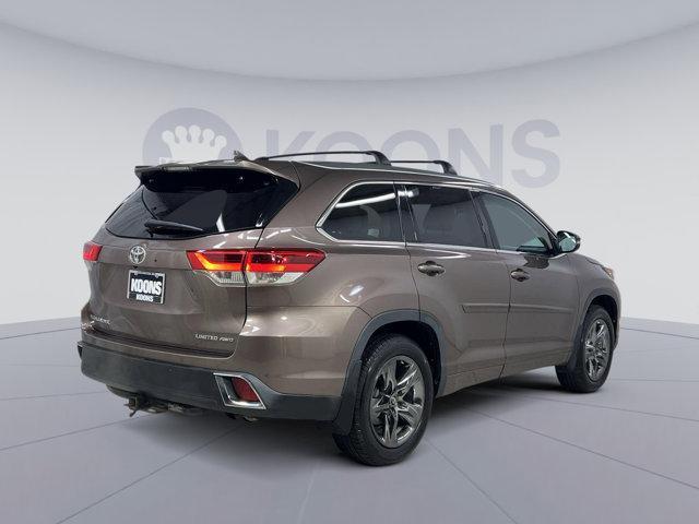 used 2017 Toyota Highlander car, priced at $24,000