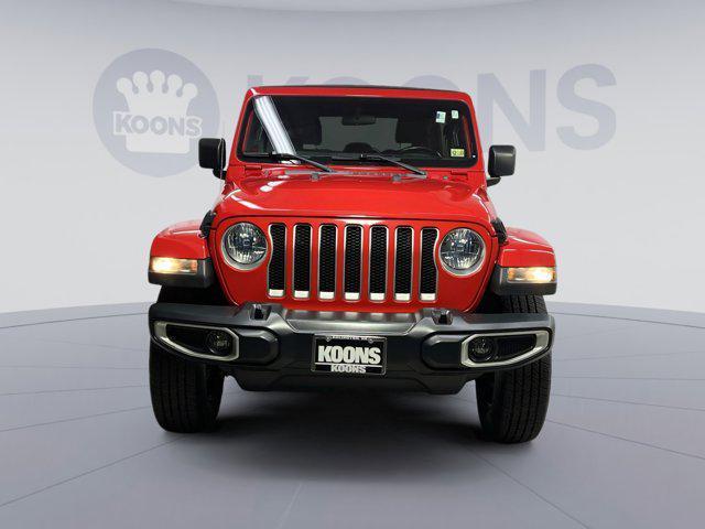 used 2020 Jeep Wrangler Unlimited car, priced at $31,700