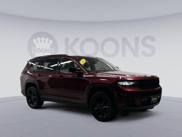 used 2021 Jeep Grand Cherokee L car, priced at $23,500