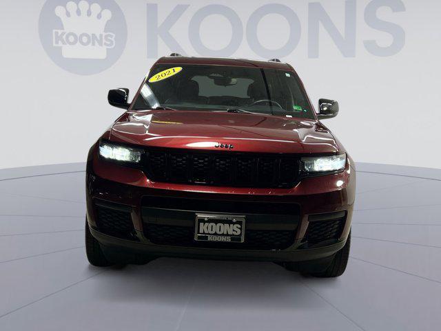 used 2021 Jeep Grand Cherokee L car, priced at $23,500