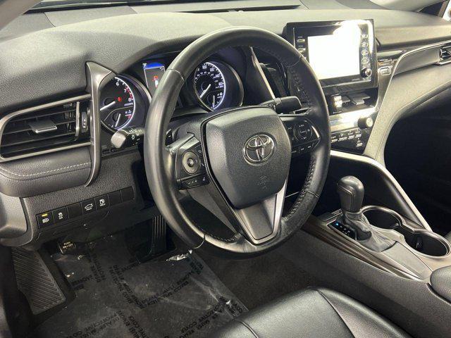 used 2021 Toyota Camry car, priced at $18,500