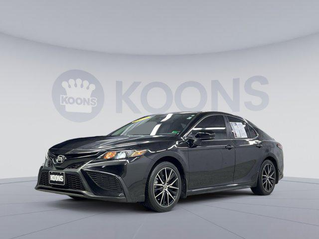 used 2021 Toyota Camry car, priced at $18,500