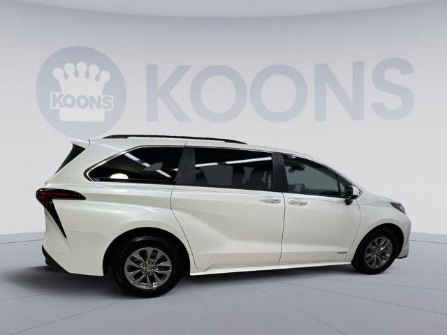 used 2021 Toyota Sienna car, priced at $28,000
