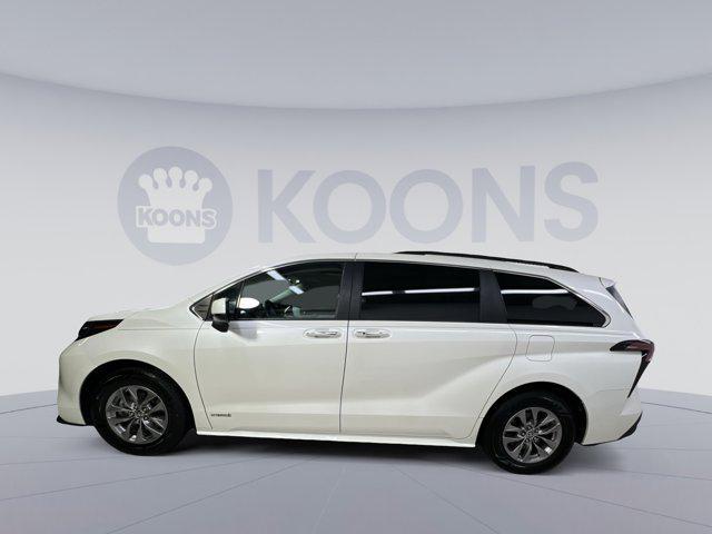 used 2021 Toyota Sienna car, priced at $28,000