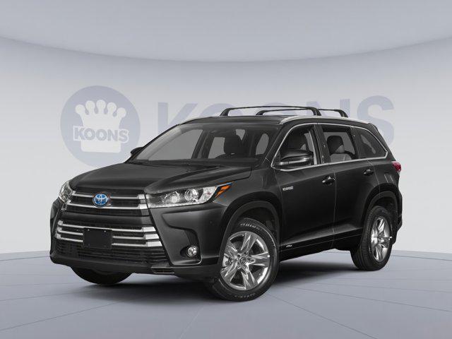 used 2019 Toyota Highlander Hybrid car, priced at $34,500