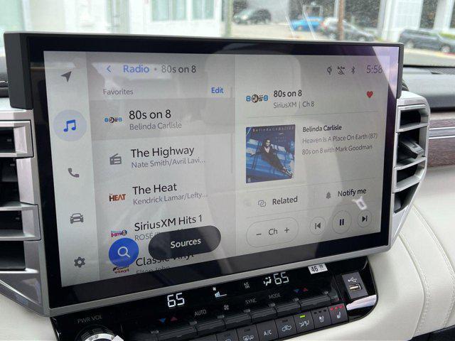 new 2025 Toyota Tundra Hybrid car, priced at $80,168