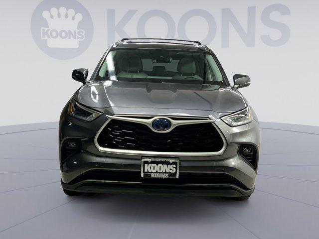 used 2021 Toyota Highlander Hybrid car, priced at $32,500