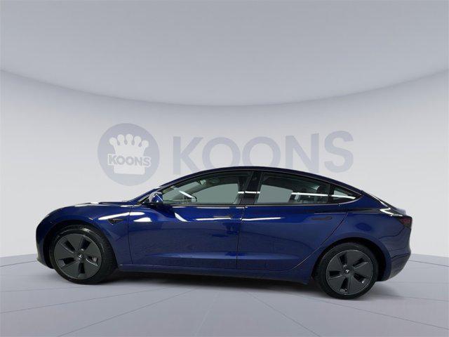 used 2022 Tesla Model 3 car, priced at $27,000