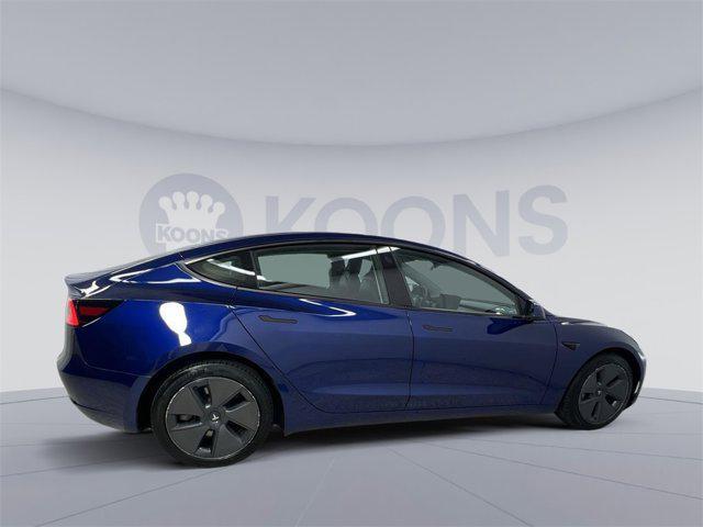 used 2022 Tesla Model 3 car, priced at $27,000