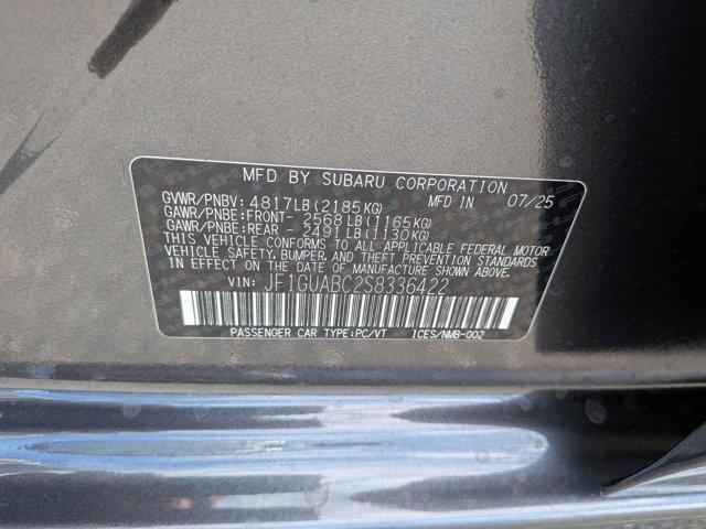 new 2025 Subaru Impreza car, priced at $26,832
