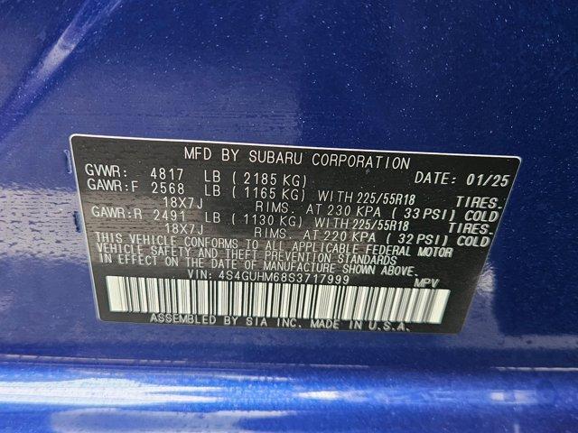 new 2025 Subaru Crosstrek car, priced at $35,717