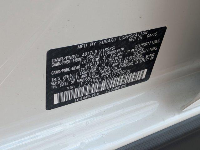 new 2025 Subaru Crosstrek car