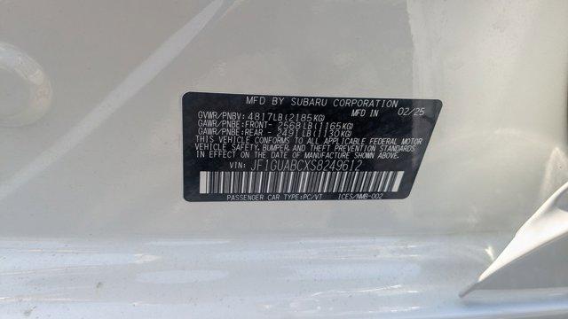 new 2025 Subaru Impreza car, priced at $25,843