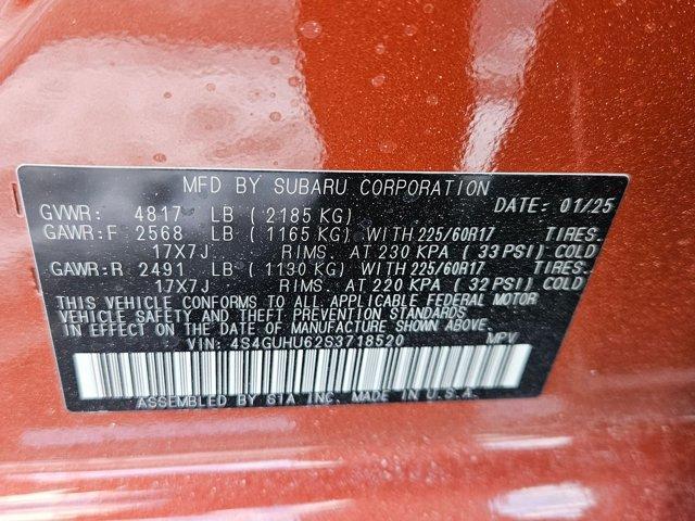 new 2025 Subaru Crosstrek car, priced at $37,162