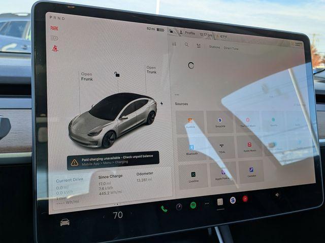 used 2018 Tesla Model 3 car, priced at $26,495