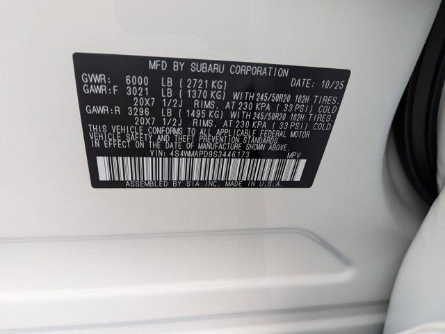 new 2025 Subaru Ascent car, priced at $50,437