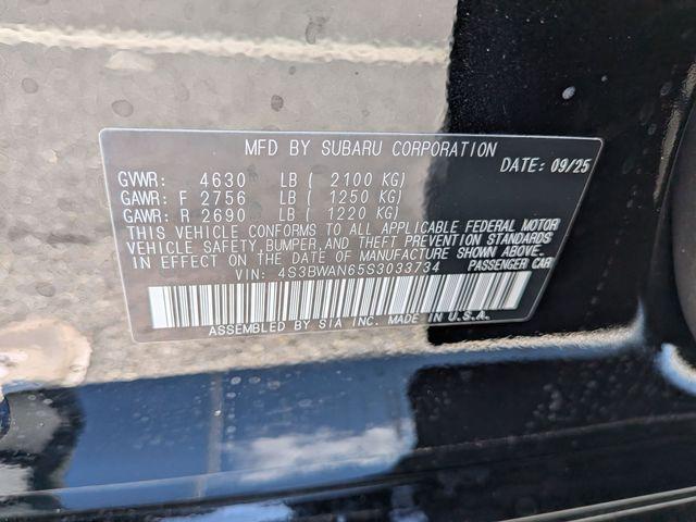 new 2025 Subaru Legacy car, priced at $35,663