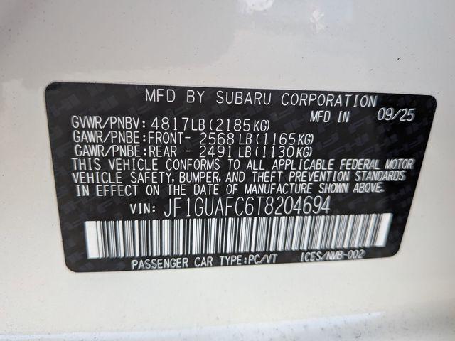 new 2026 Subaru Impreza car, priced at $30,490