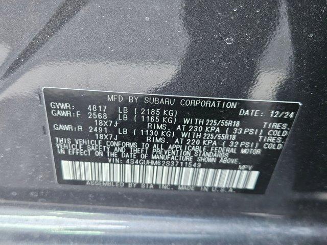 new 2025 Subaru Crosstrek car, priced at $35,324