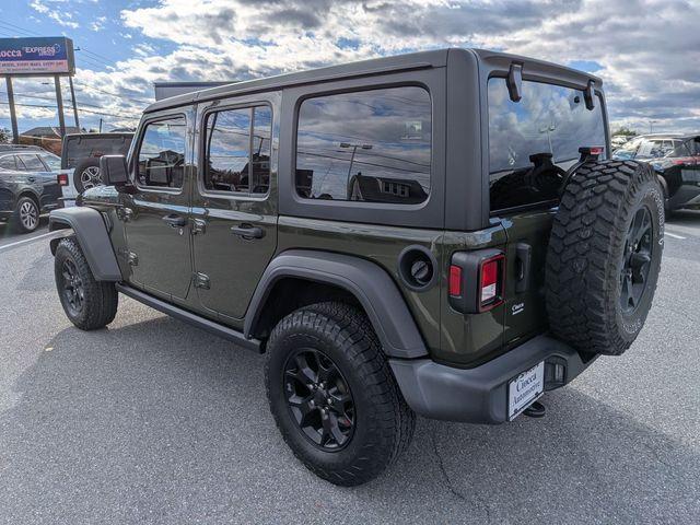 used 2022 Jeep Wrangler Unlimited car, priced at $29,995