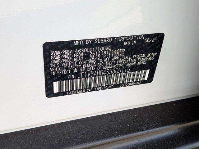 new 2025 Subaru WRX car