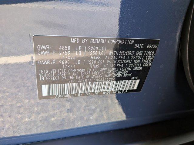 new 2025 Subaru Outback car, priced at $35,668