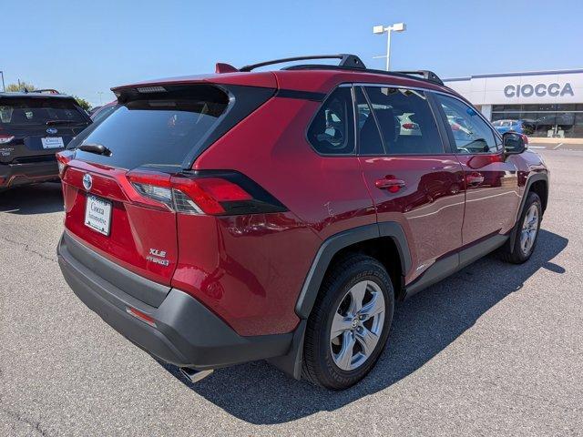 used 2022 Toyota RAV4 Hybrid car, priced at $27,495