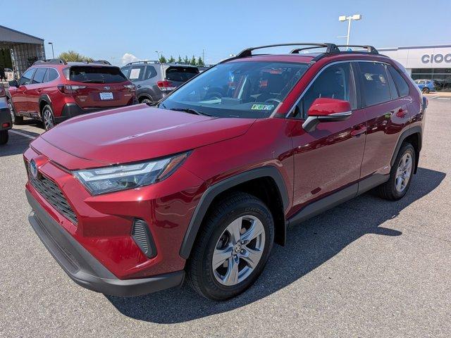 used 2022 Toyota RAV4 Hybrid car, priced at $27,495